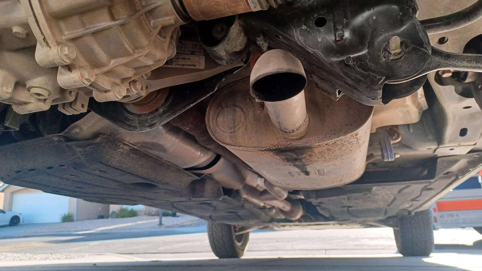 Ford Maverick Full off-road exhaust for my Maverick Tremor prerunner build 20240927_082018