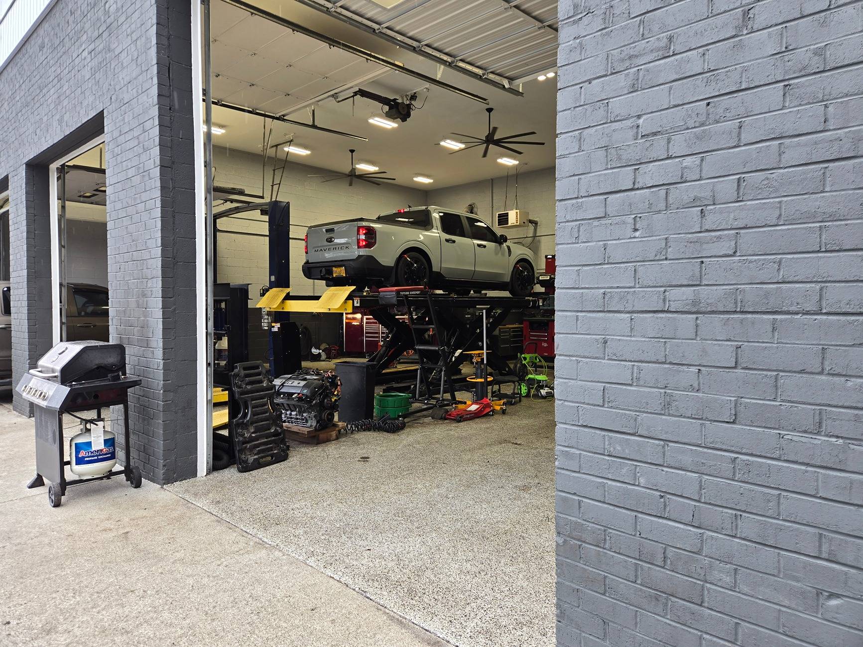 Ford Maverick Eibach install complete 24 XLT FWD -- Before & After pics 20240927_131048