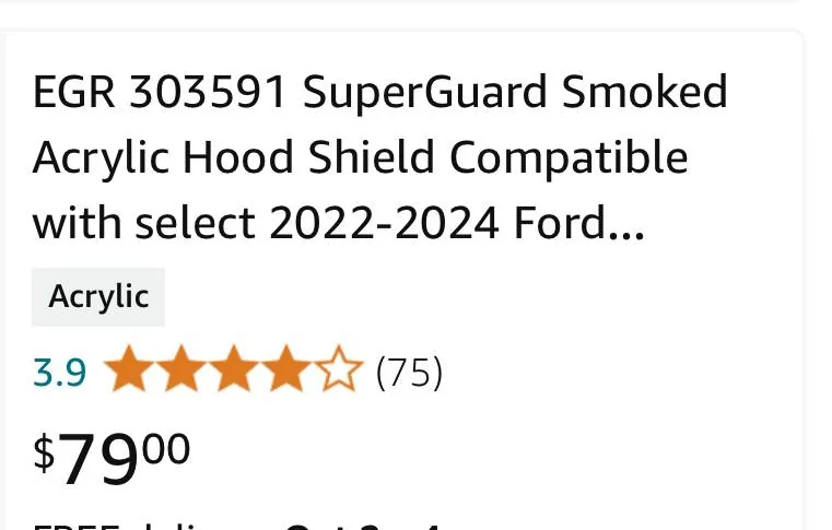 Ford Maverick EGR hood deflector easy install IMG_4502