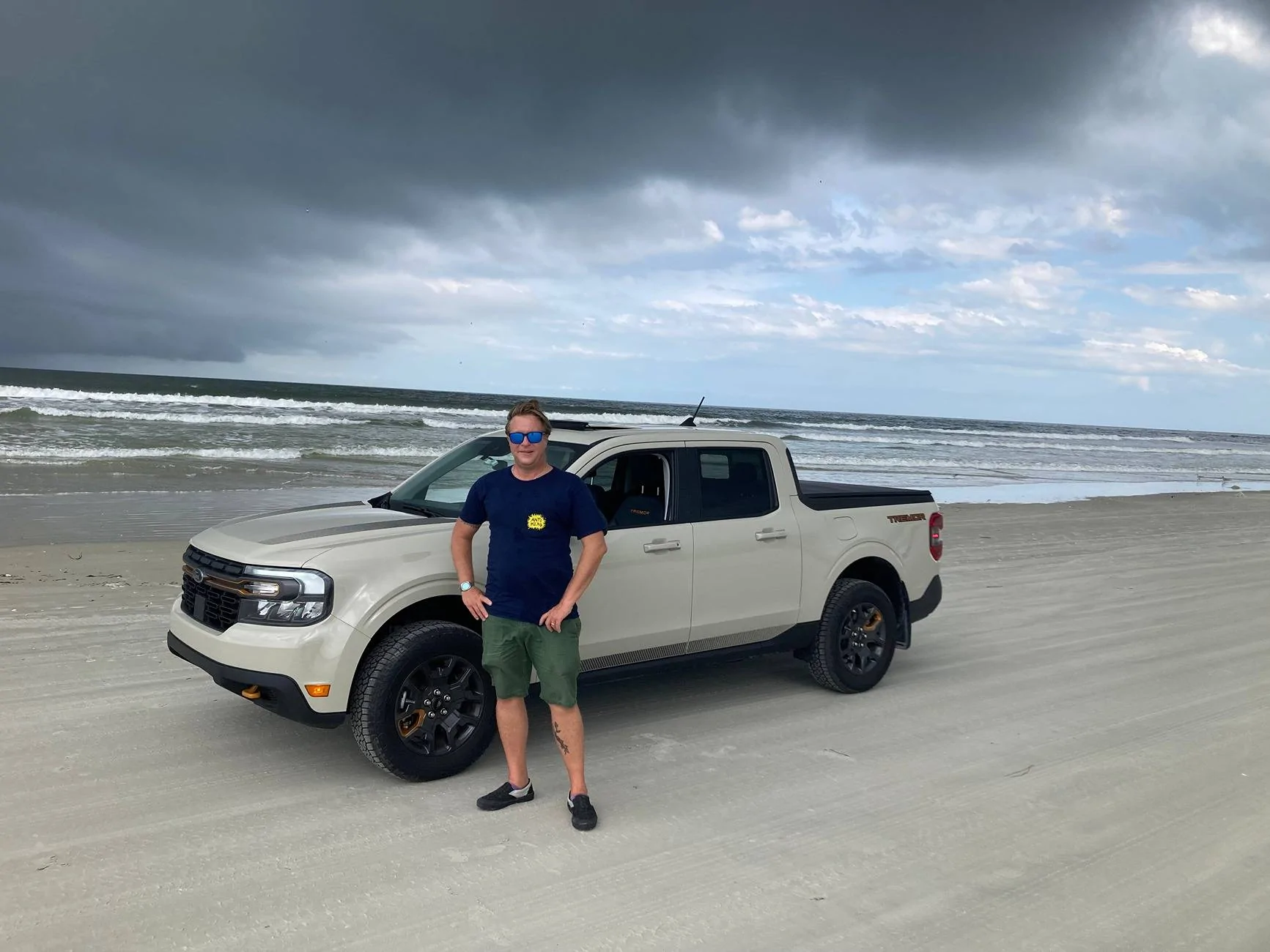 Ford Maverick Beach fun with my 2024 Tremor - New Smyrna Beach Florida 2024-09-29 16.39.10