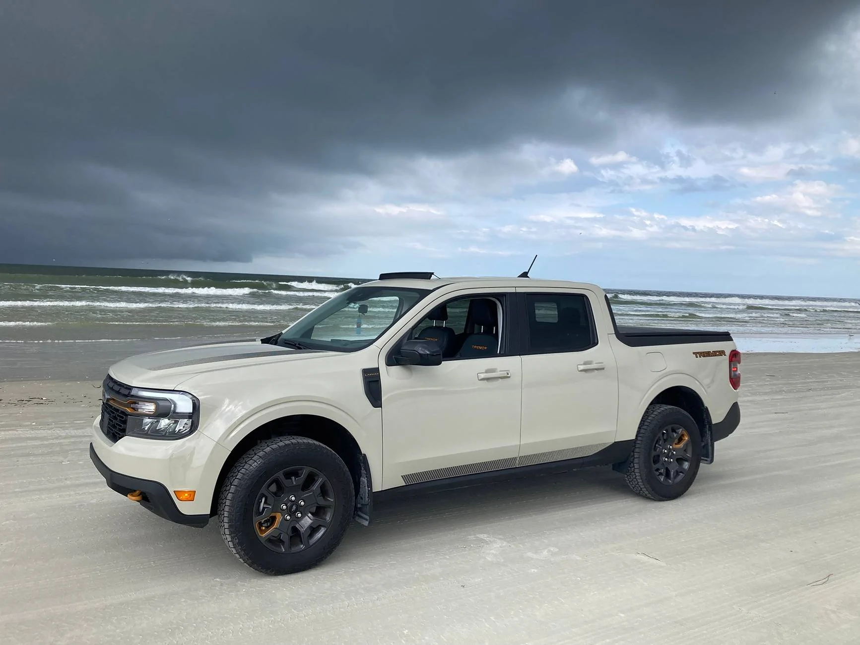 Ford Maverick Beach fun with my 2024 Tremor - New Smyrna Beach Florida 2024-09-29 16.38.55