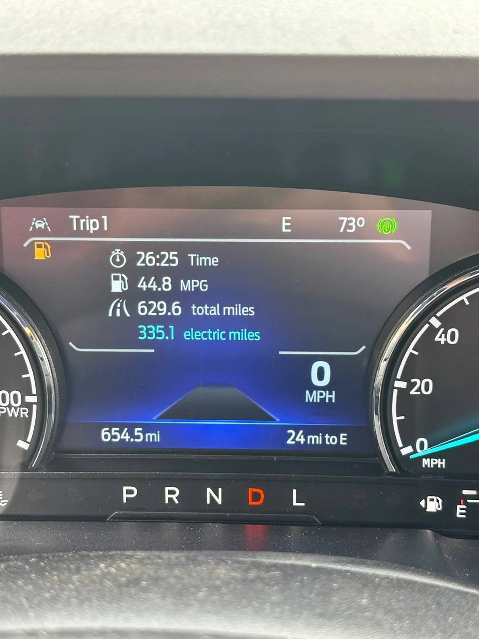 Ford Maverick 600 Miles Per Tank Hybrid Maverick club IMG_6935