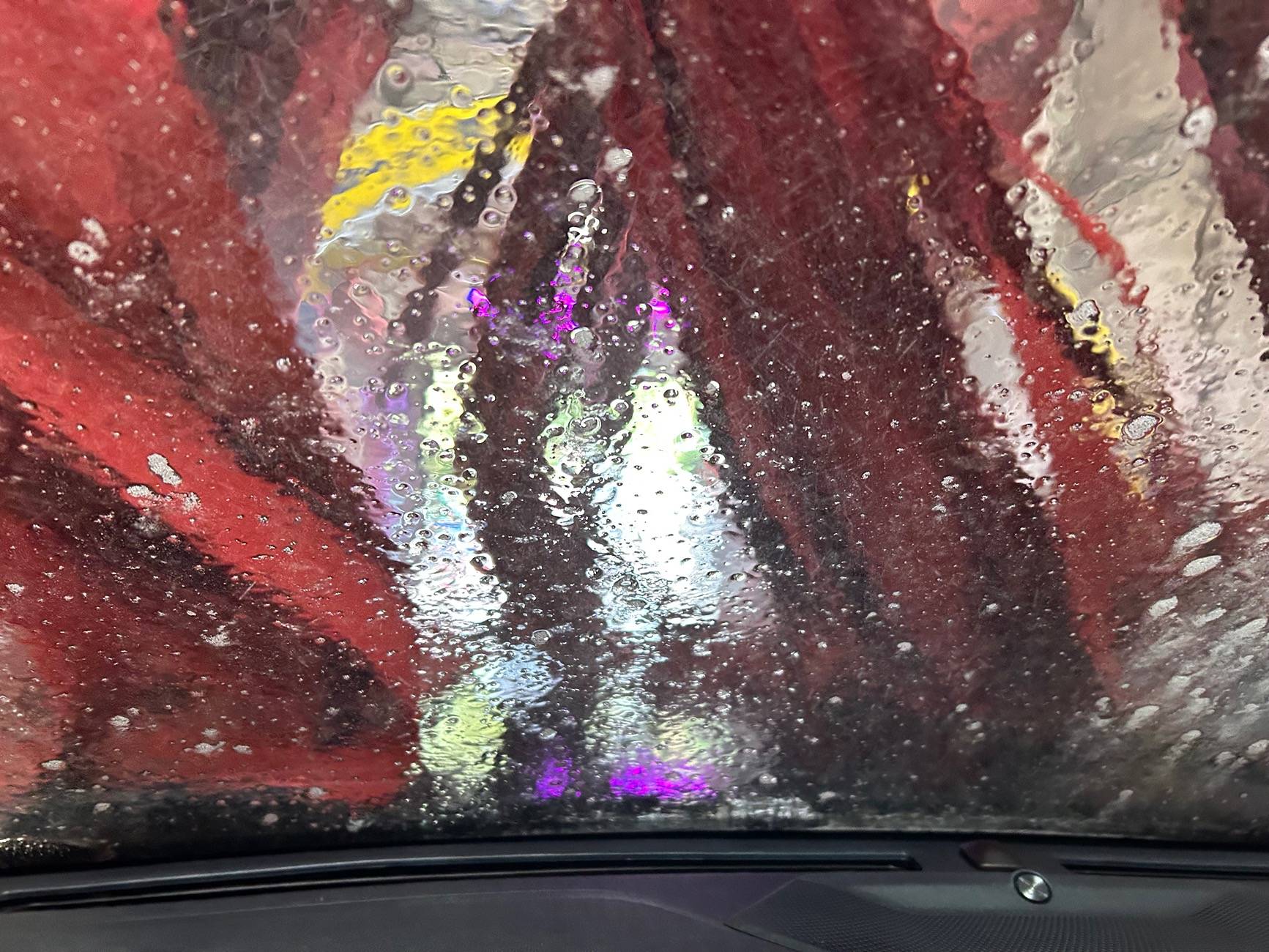 Ford Maverick Automatic car wash -- stock antenna / roof damage? IMG_2688