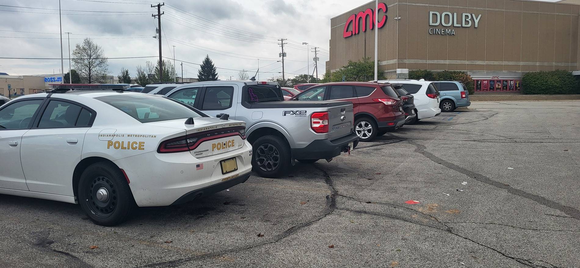 Ford Maverick (A Maverick Parking thread) I think someone was trying to be friends . . . officer frienly