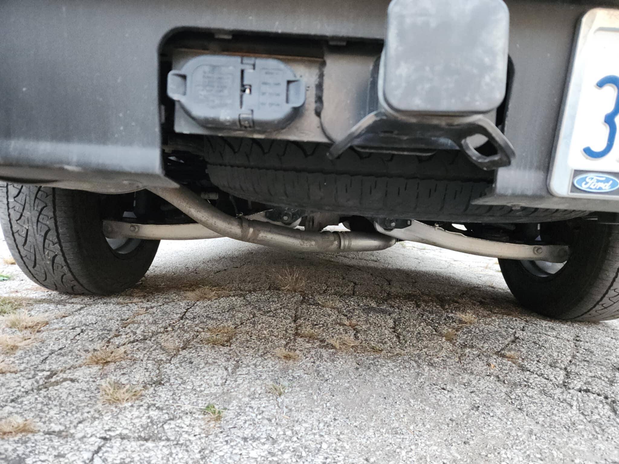 Ford Maverick Fit a FULL SIZE SPARE TIRE under the Maverick to replace the pathetic factory bicycle wheel spare! 1727912737310-7f