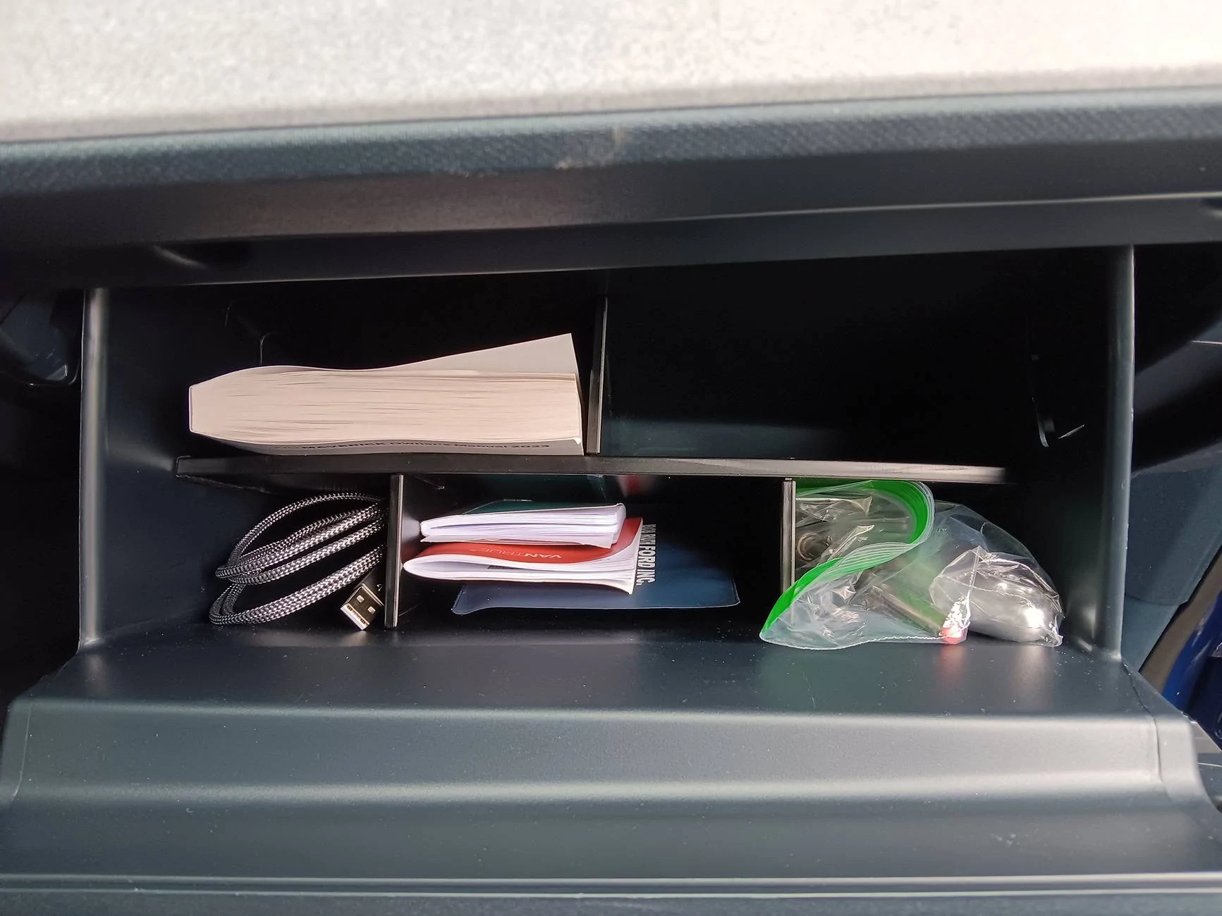 Ford Maverick Mabett Glove Box Dividers Available Now! 20241003_092556