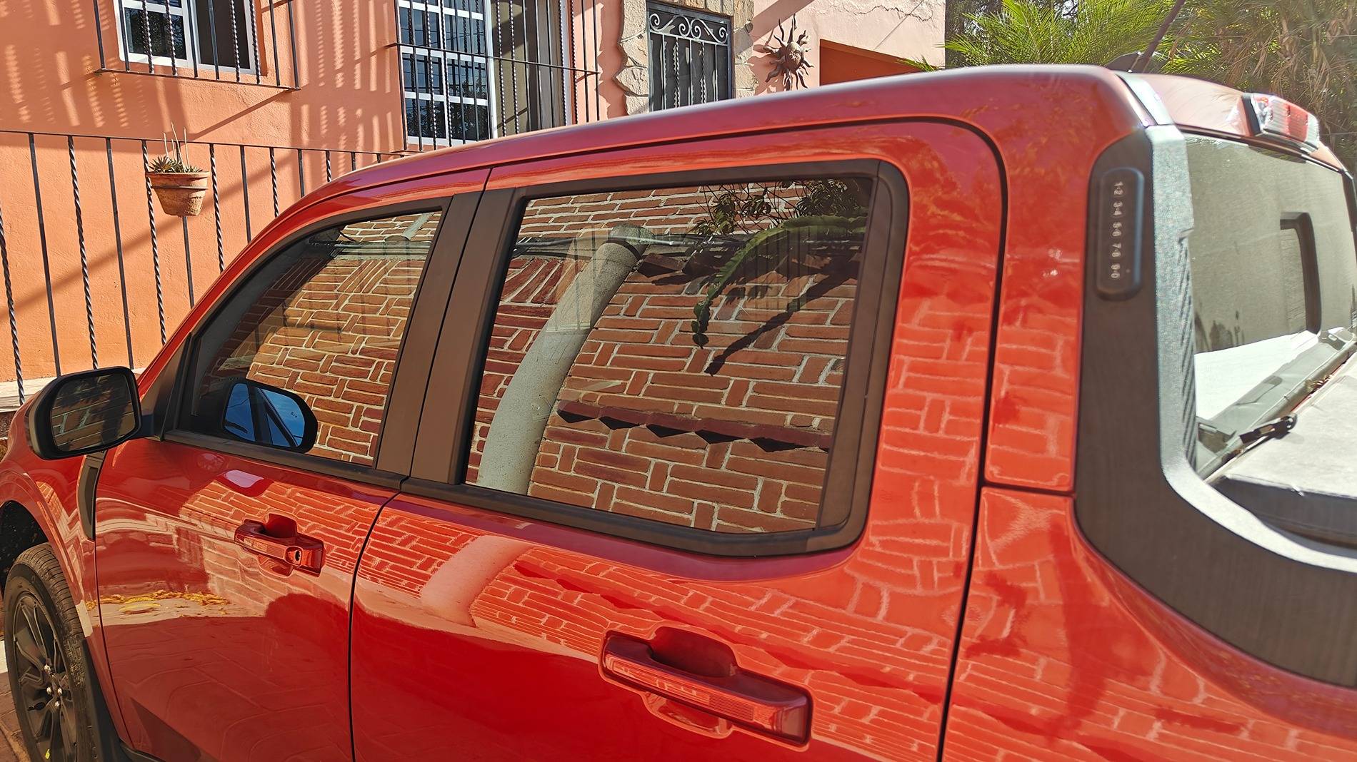 Ford Maverick Is this a good place to stick the add-on keypad? SpouseApprovedKeyPadLocation