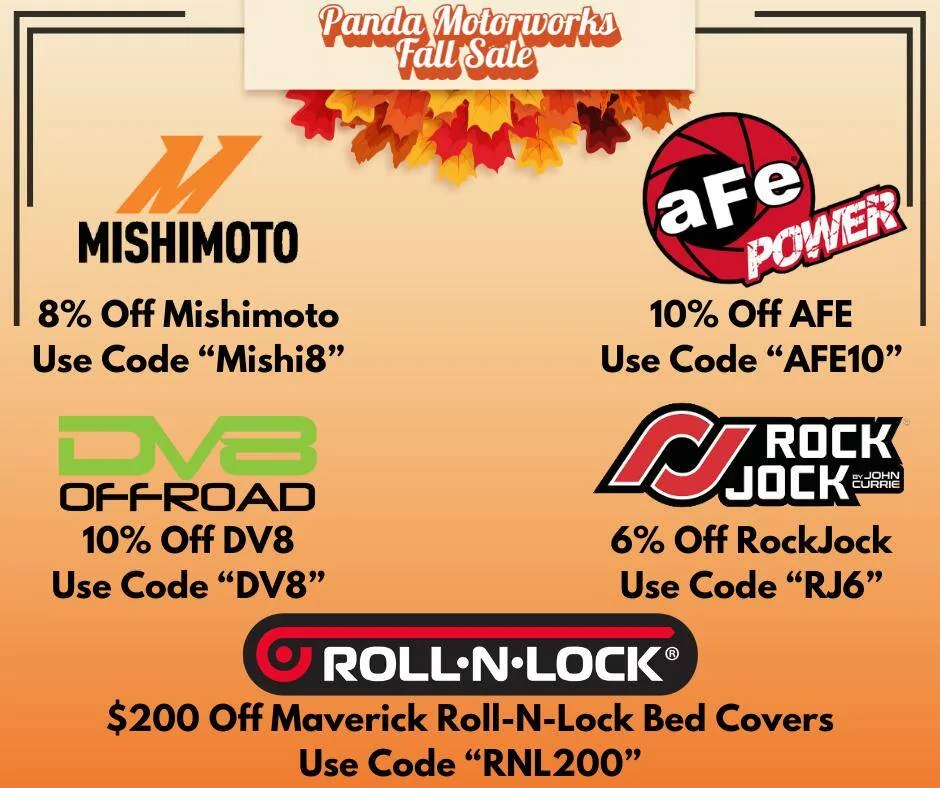 Ford Maverick Fall Sales at Panda Motorworks 🎃 PMWFallSal