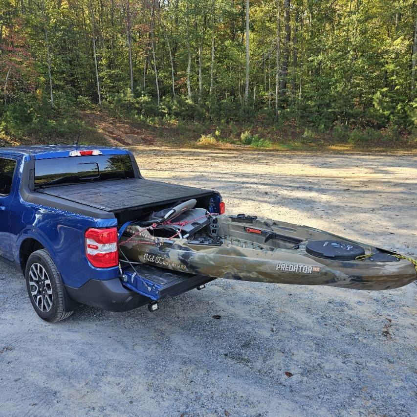 Ford Maverick Twelve ft kayak in Mav. kayak in mav