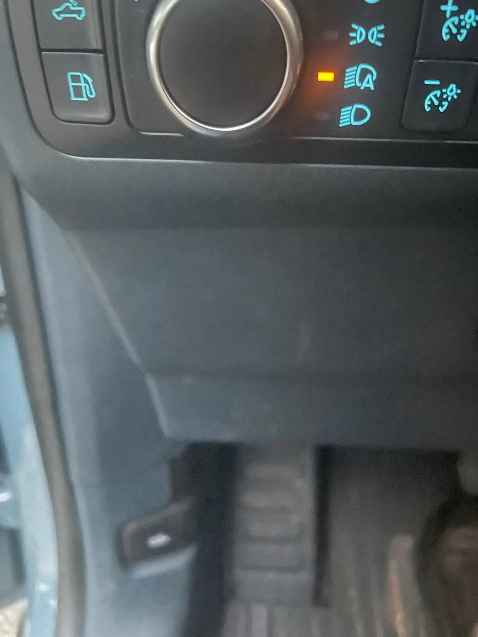 Ford Maverick Headlight switch panel removal IMG_4207