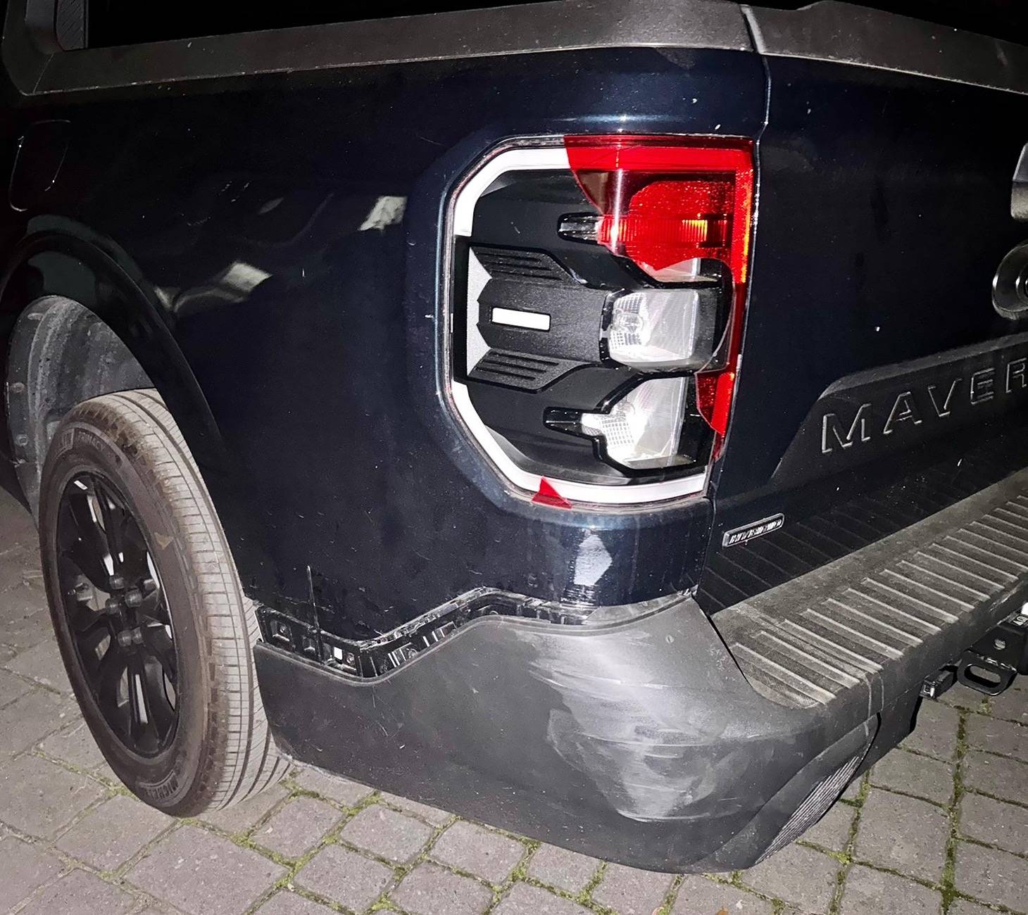 Ford Maverick DIY Smoked Tail Lights using Purple Zep IMG_3150