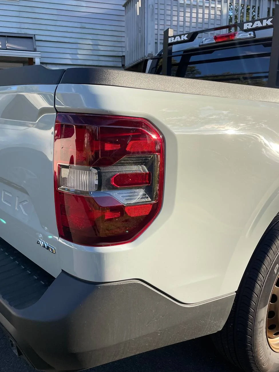 Ford Maverick DIY Smoked Tail Lights using Purple Zep IMG_3143