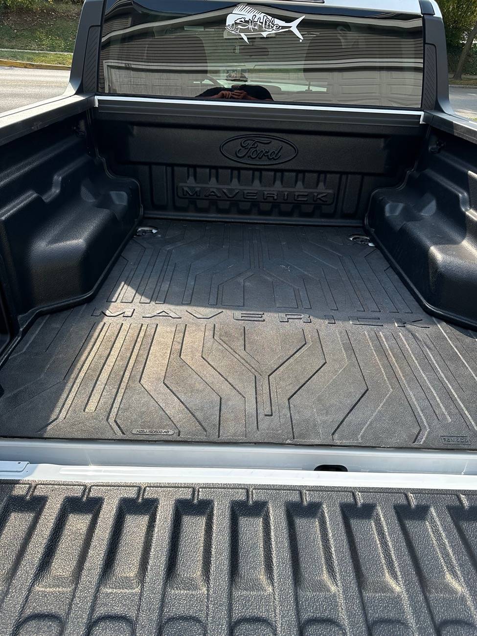 Ford Maverick Hybrid bedliner for hybrid? Success! IMG_1737