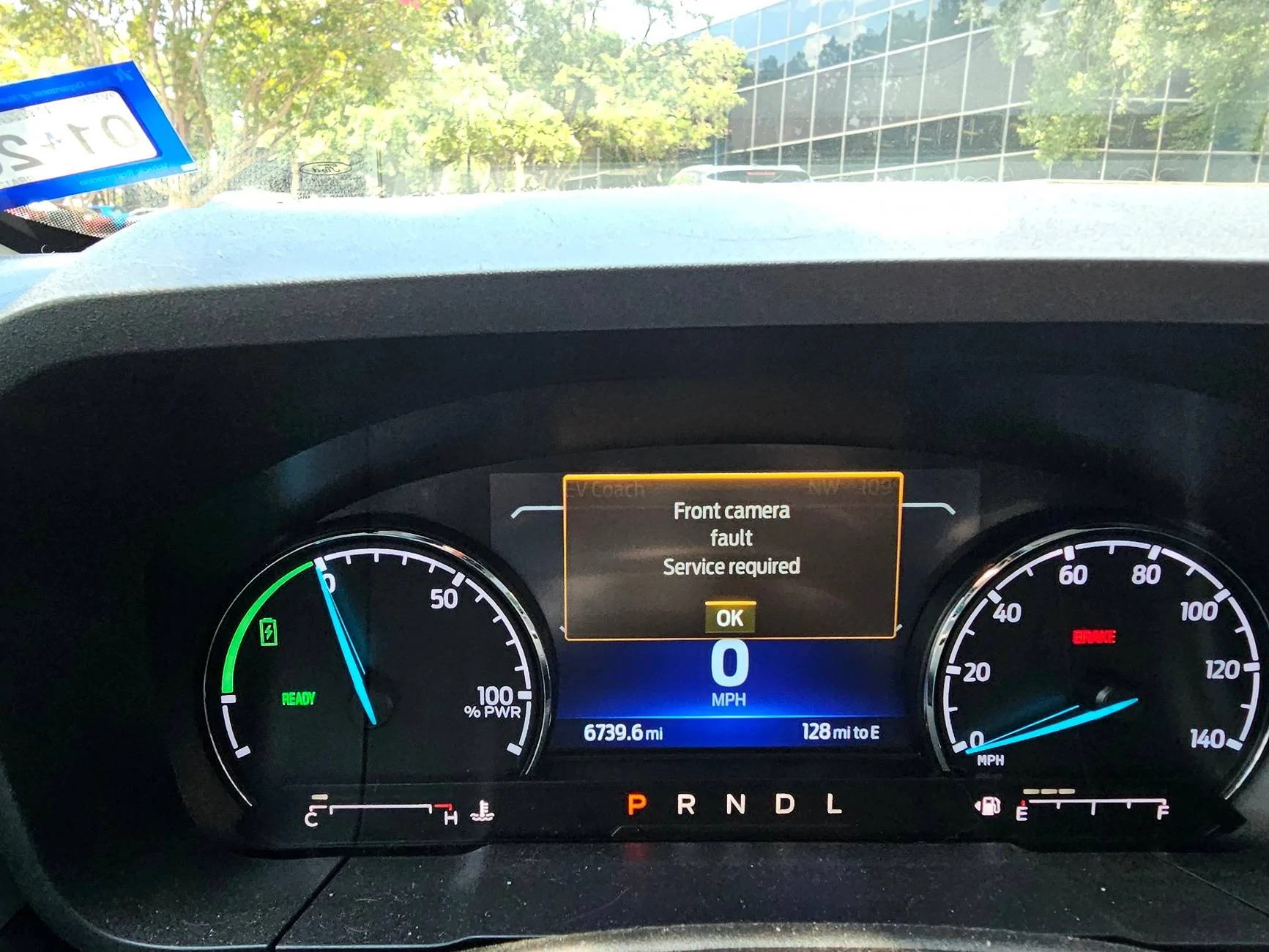 Ford Maverick "Camera is unavailable" error message 20240807_141642