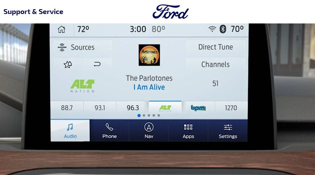 Ford Maverick Radio Station “buttons” too small Screenshot 2024-10-14 204412