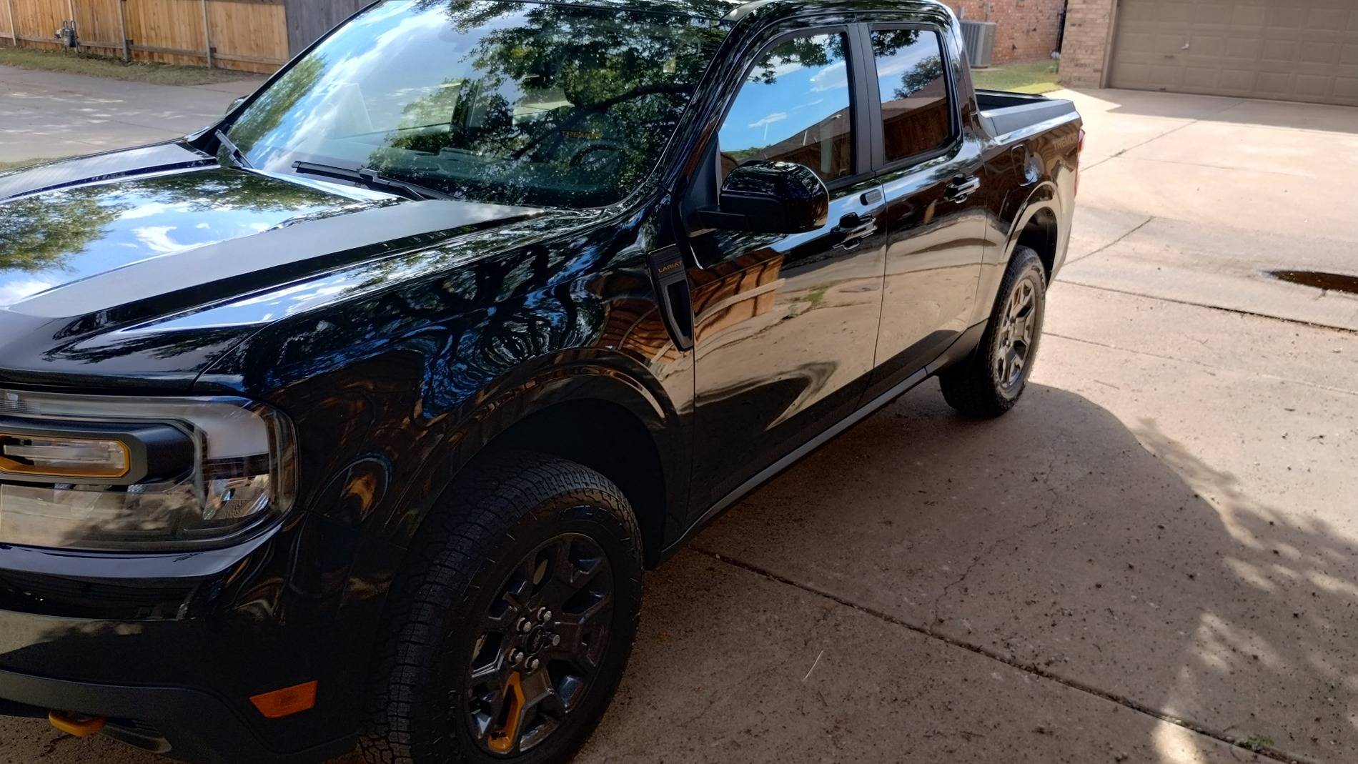 Ford Maverick Keyless Entry - My favorite feature Maverick-DriversSideShade