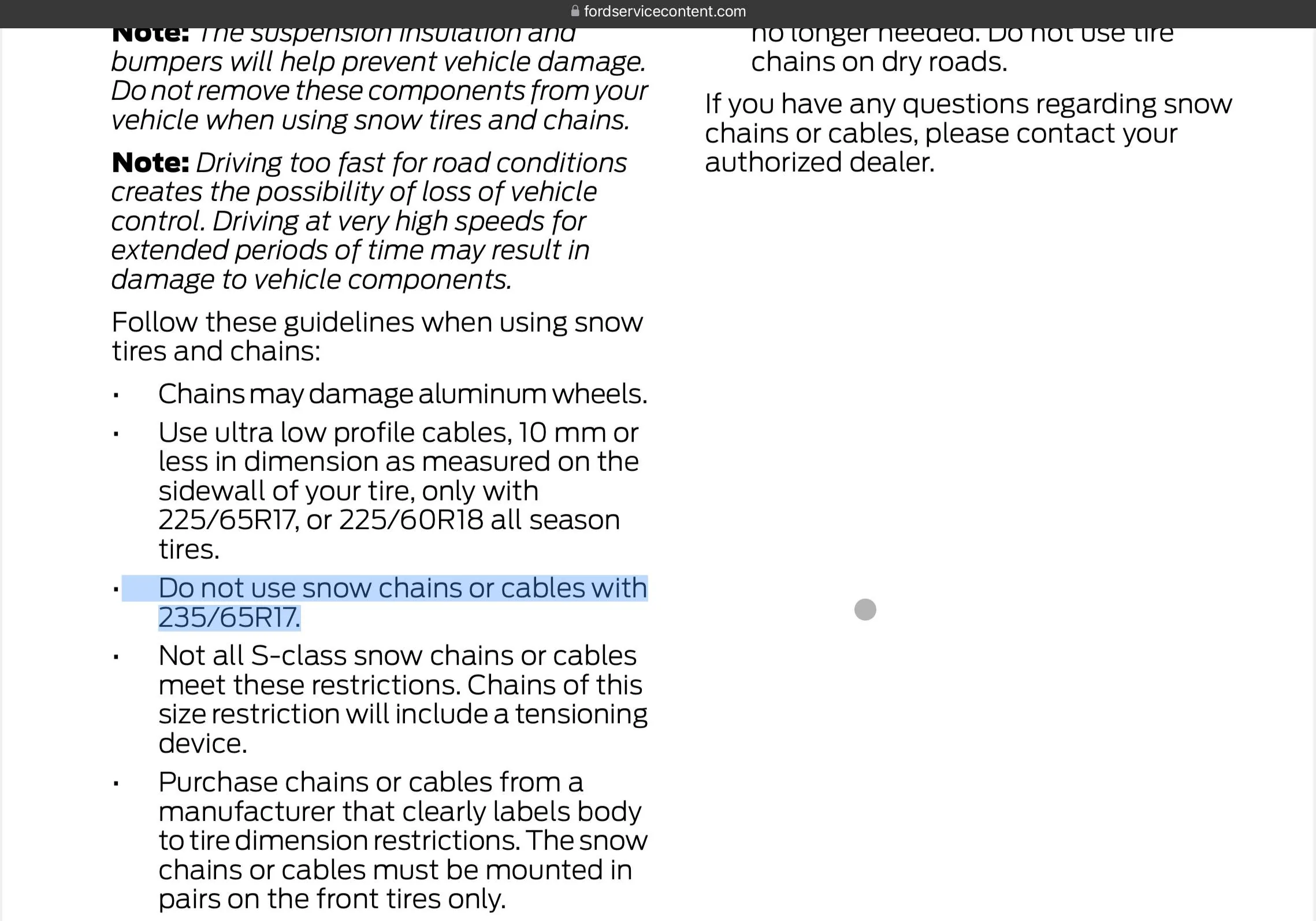 Ford Maverick Question: Tremor (Stock) Tire Chain Recommendations IMG_0008