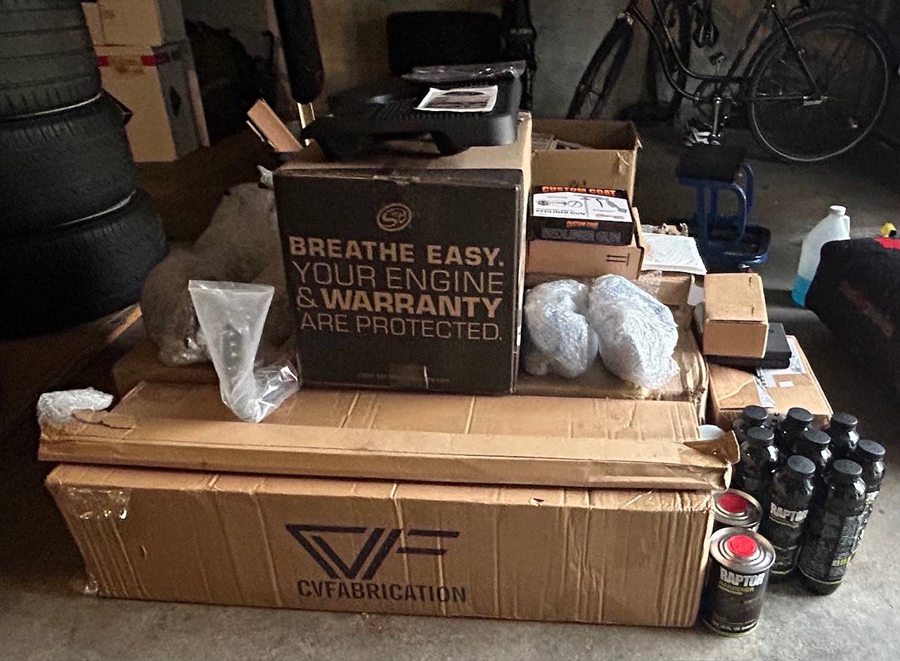 Ford Maverick New Guy From Germany - Autobahn Edition!  ***UPDATE DECEMBER 2025*** pile of parts1