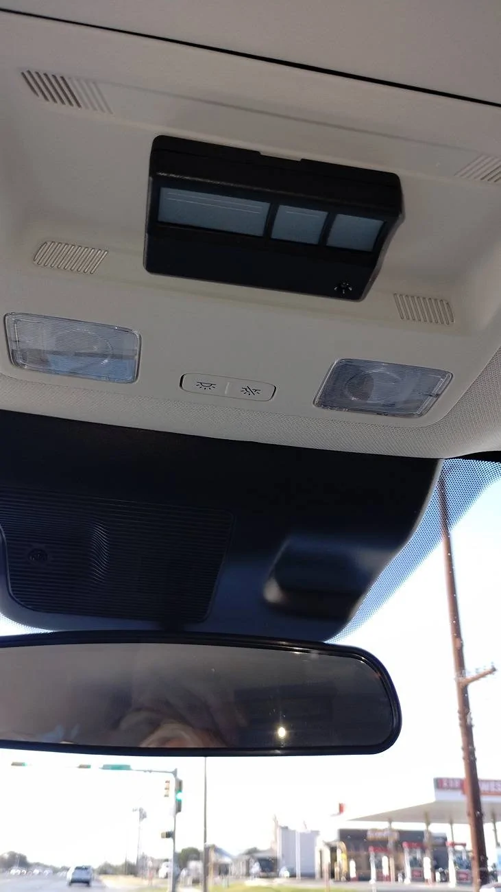 Ford Maverick Garage door  remote mount IMG_20241017_103044283