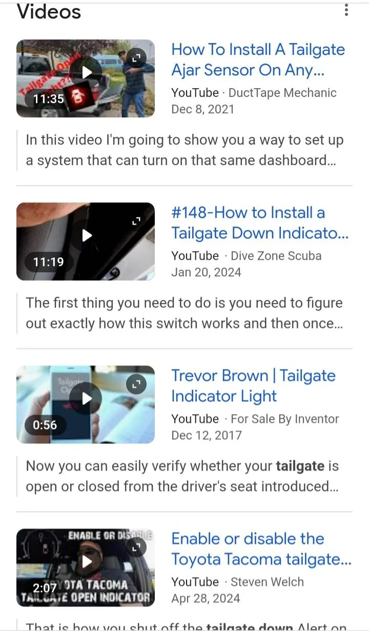 Ford Maverick Tailgate Down Light? 20241019_091702