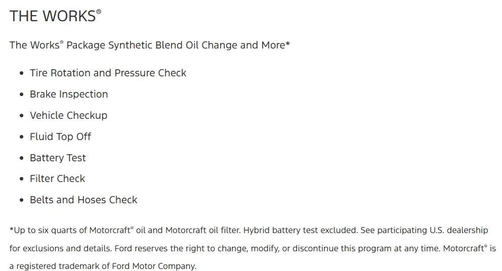 Ford Maverick Oil changes - what 3rd party does yours? 1729356025473-dm