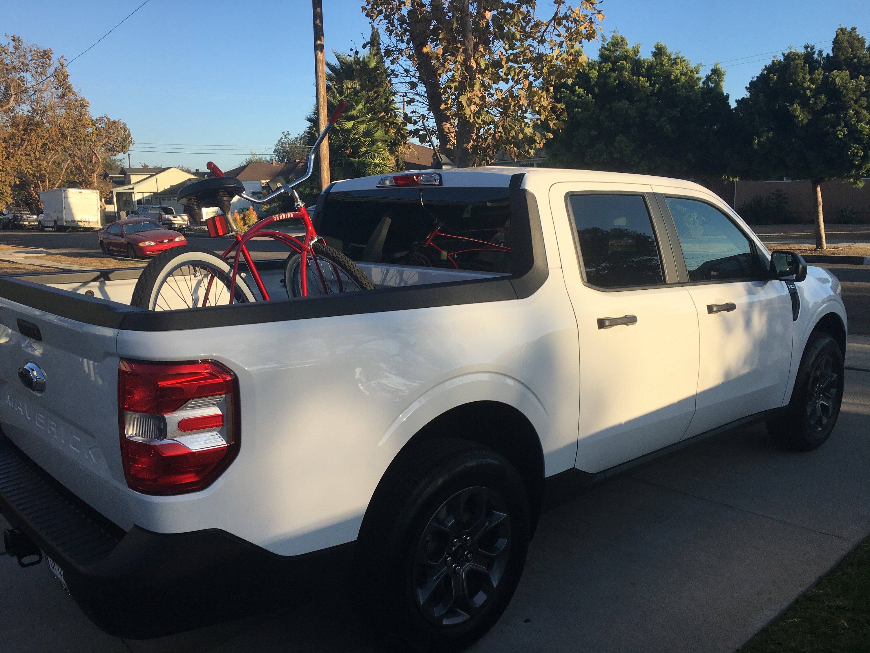 Ford Maverick My new Maverick bike hauler IMG_1580