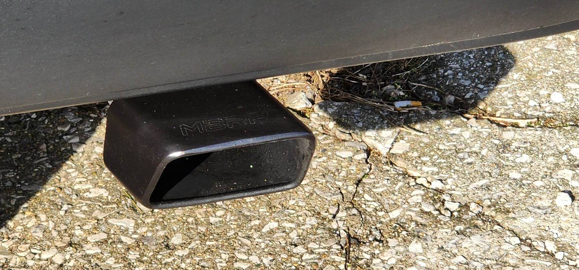 Ford Maverick MBRP catback exhaust system installed 322256152_688602002978773_3516842534244268679_n