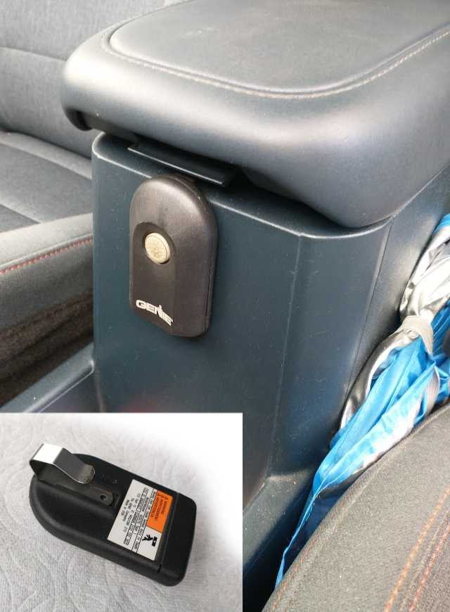Ford Maverick Garage door  remote mount Genie