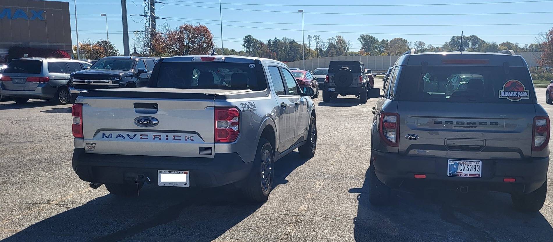 Ford Maverick (A Maverick Parking thread) I think someone was trying to be friends . . . 1-20241020_134831 - Copy