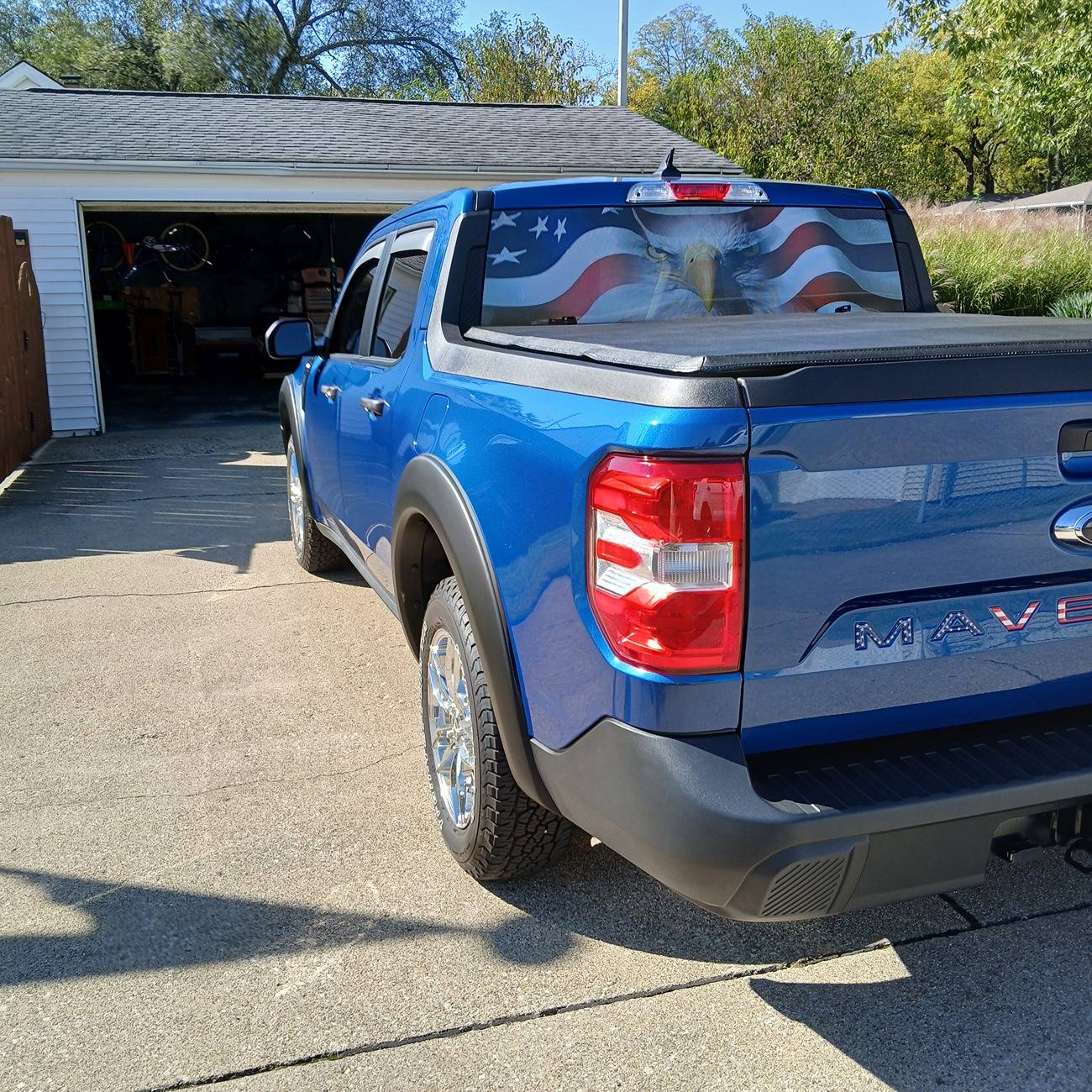 Ford Maverick MBRP catback exhaust system installed 20241004_150702