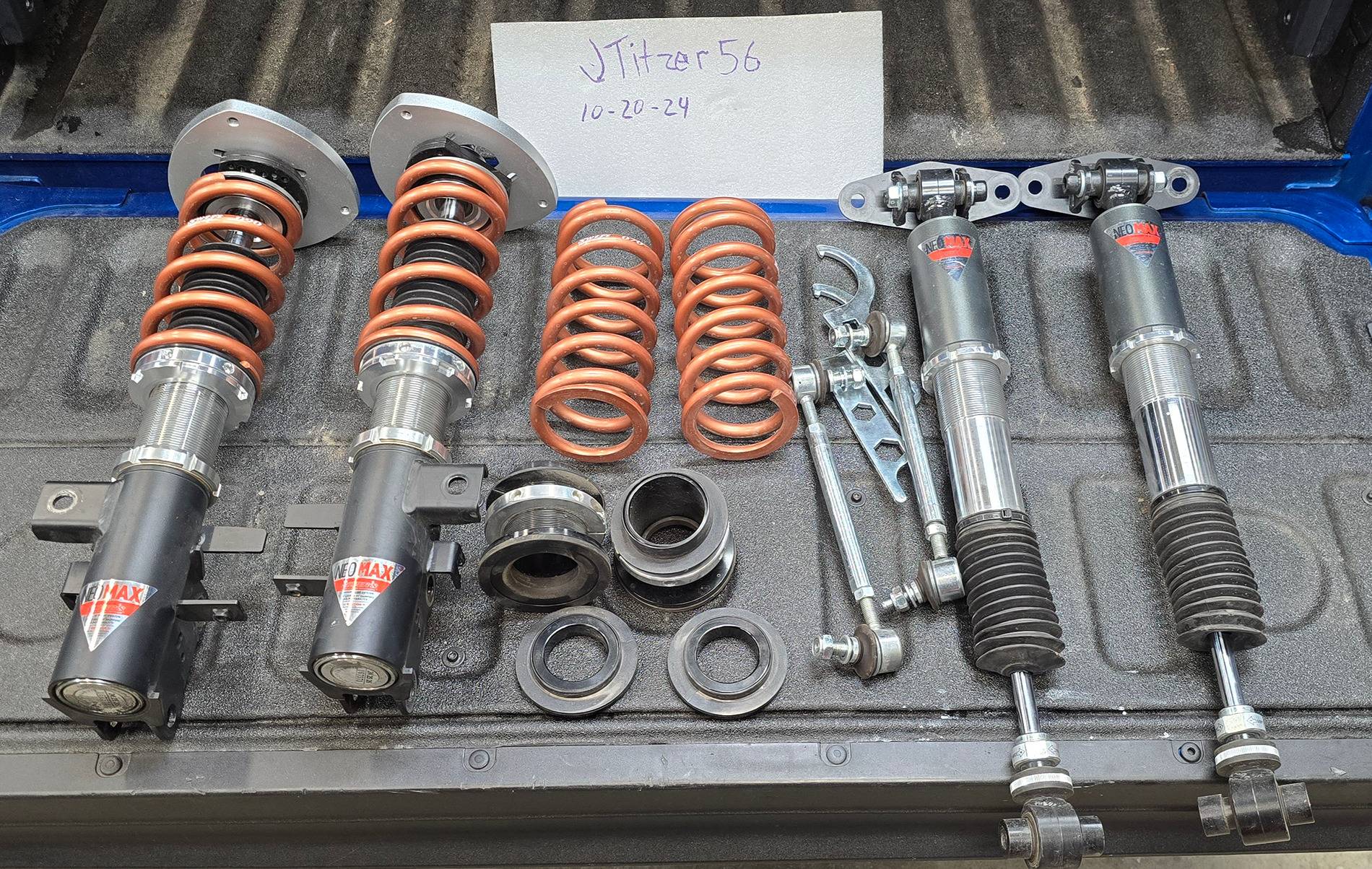 Ford Maverick Silvers Coilovers with Swift Spring Upgrade 20241020_193933