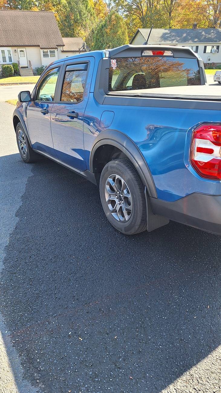 Ford Maverick ATLAS BLUE Maverick Photos Thread flares rear