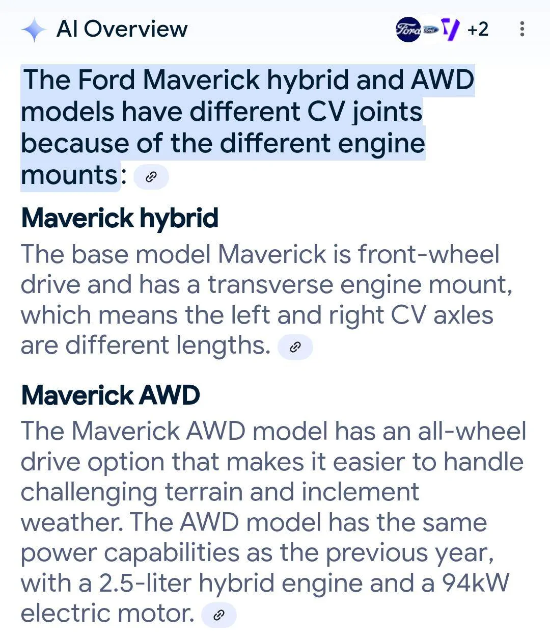 Ford Maverick Towing 2700 pounds with 2024 Hybrid? Screenshot_20241021-181605~2