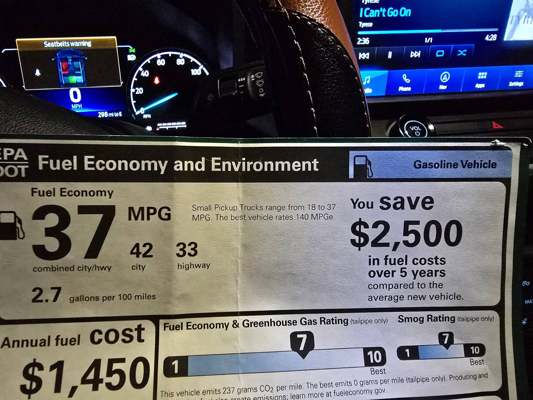 Ford Maverick 2024 Ford Maverick Lariat Hybrid $33500 Mav Fuel Efficiency