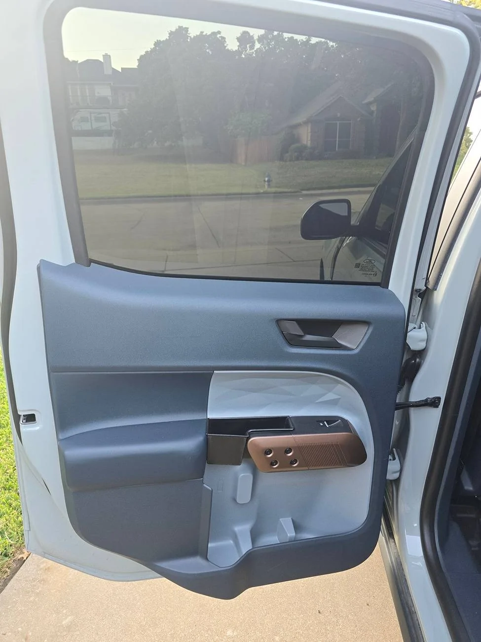 Ford Maverick 2024 Ford Maverick Lariat Hybrid $33500 Mav Left Open Back Door