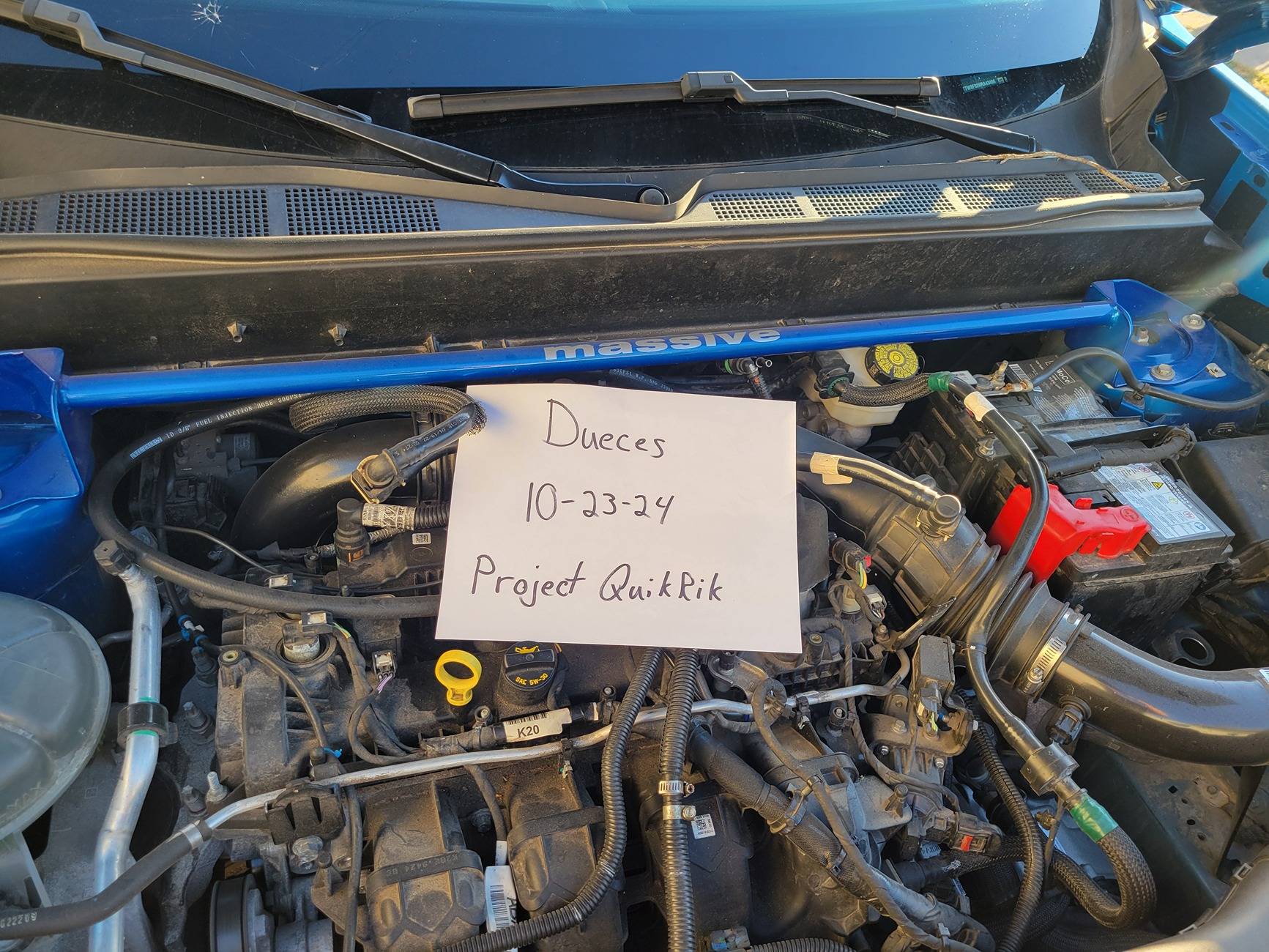 Ford Maverick 2022 Velcity Blue 12 second Maverick for sale. 20241023_165822
