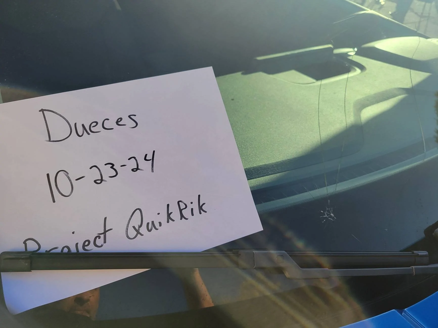 Ford Maverick 2022 Velcity Blue 12 second Maverick for sale. 20241023_165739