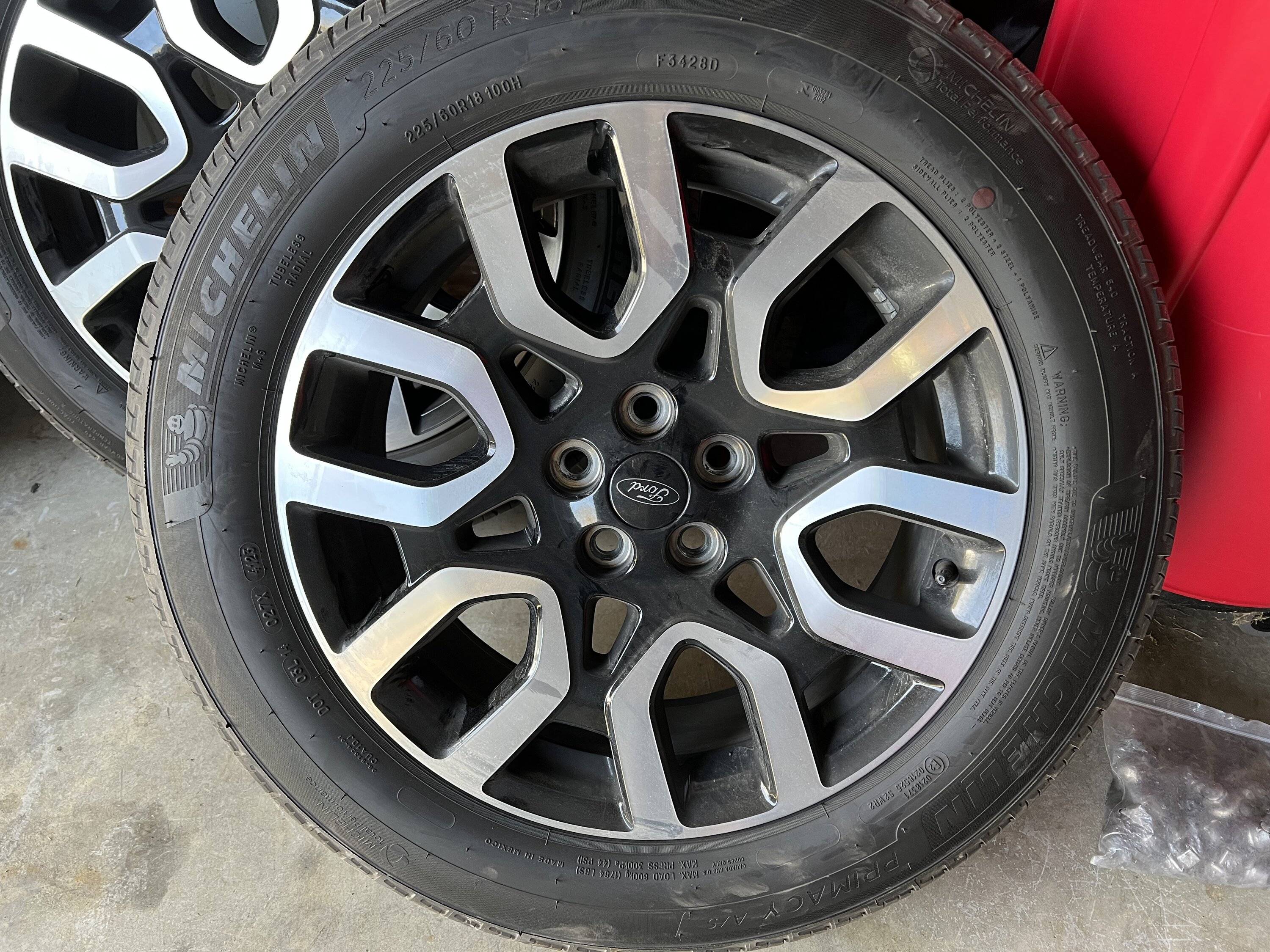 Ford Maverick OEM Lariat Wheels, Tires, TPMS - $800 - St.Louis IMG_1893