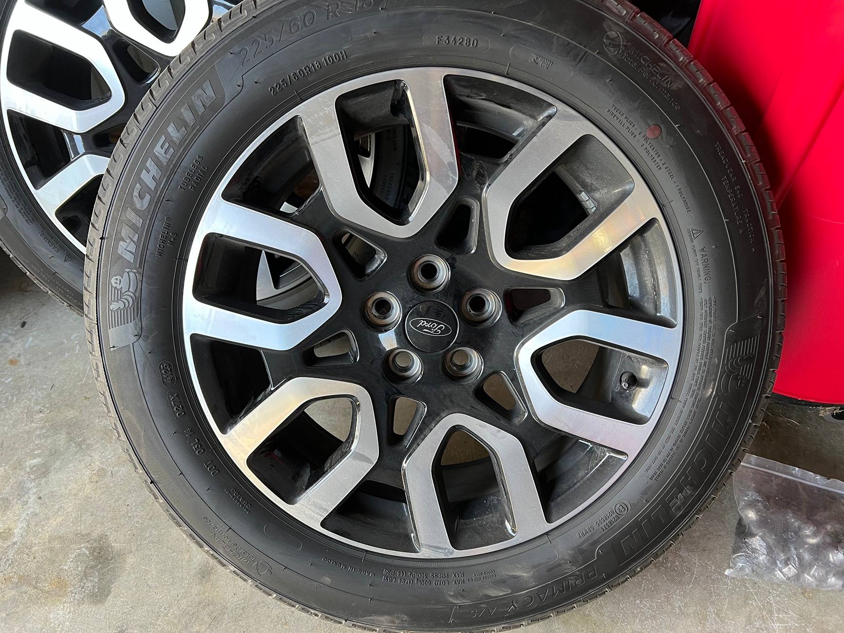 Ford Maverick OEM Lariat Wheels, Tires, TPMS - $800 - St.Louis IMG_1893