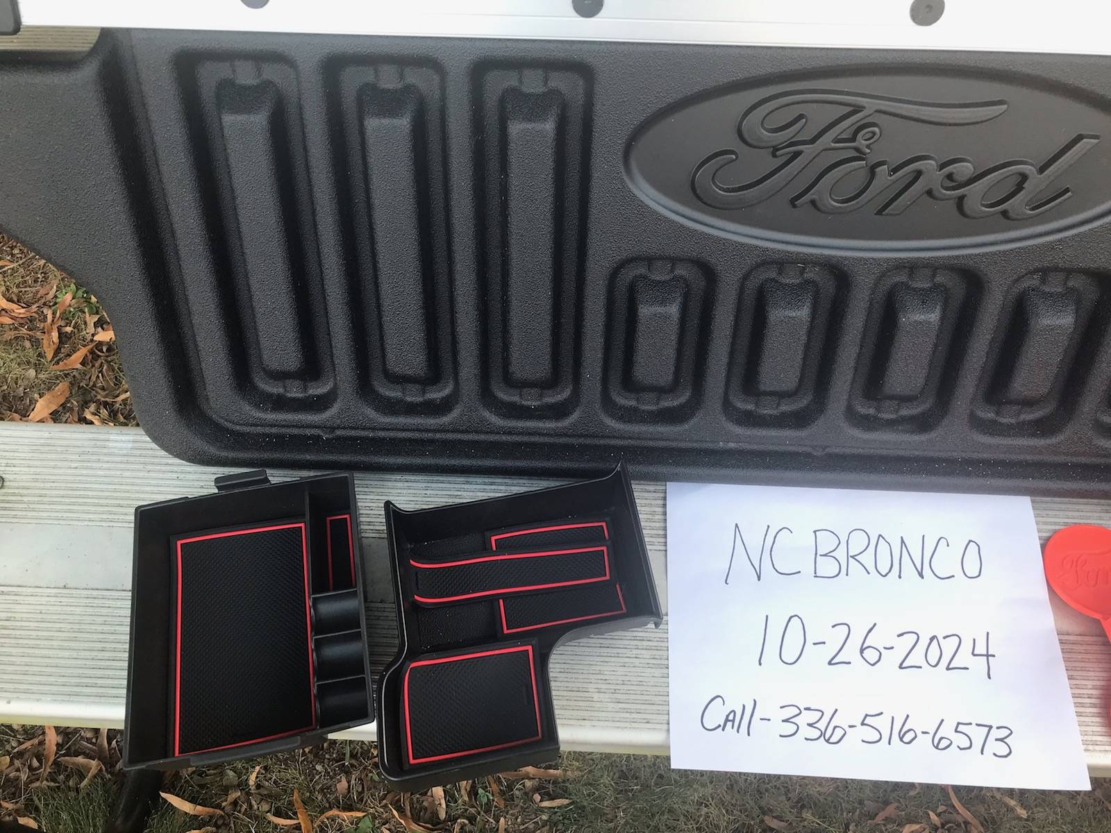 Ford Maverick Console accessory IMG_5437
