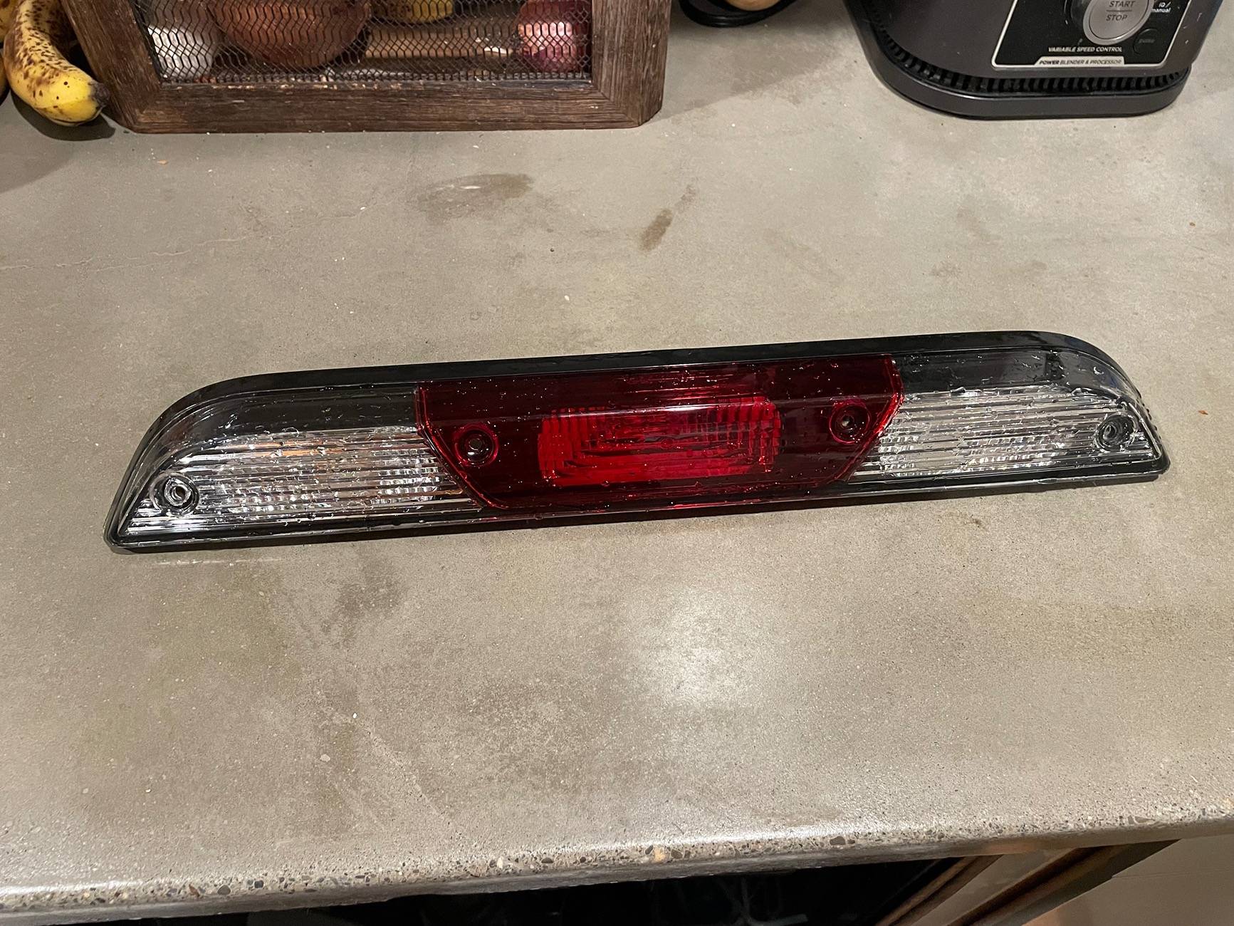 Ford Maverick How to Blackout Third Brake Light IMG_3292