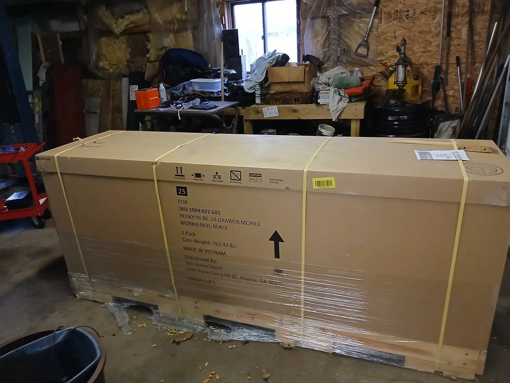 Ford Maverick Got my new roll cabinet delivered this morning... 20241028_074952