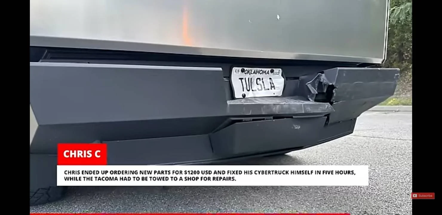 Ford Maverick My theory of Mavericks getting rear ended Screenshot_20241028-091921_YouTu