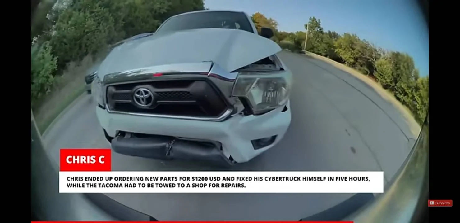 Ford Maverick My theory of Mavericks getting rear ended Screenshot_20241028-091901_YouTu