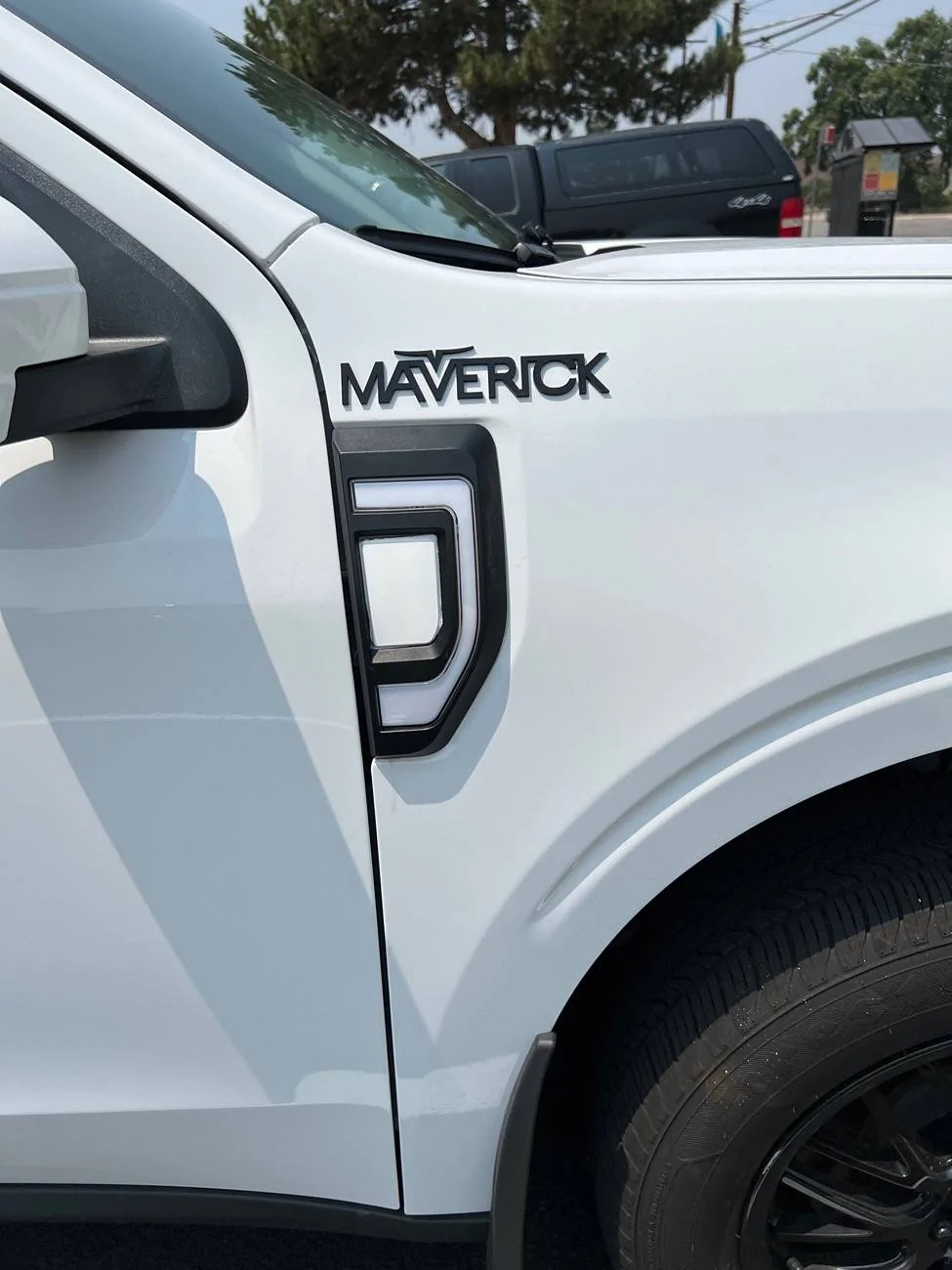 Ford Maverick Maverick Fender Badge Vents IMG_1005