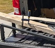 Ford Maverick Tailgate workbench Tailgage workbench clam