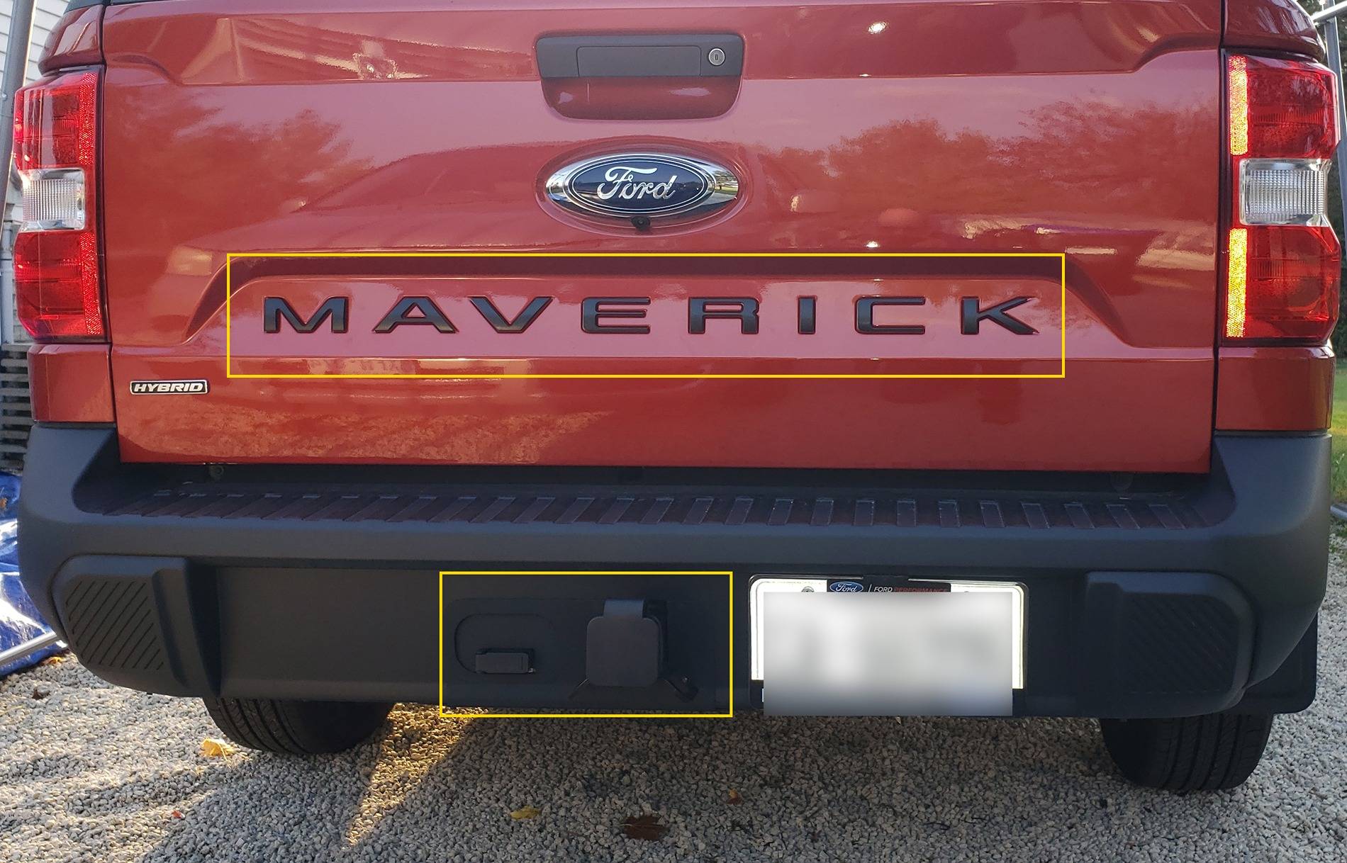 Ford Maverick 2024 Maverick rear-end mods Maverick Mods1