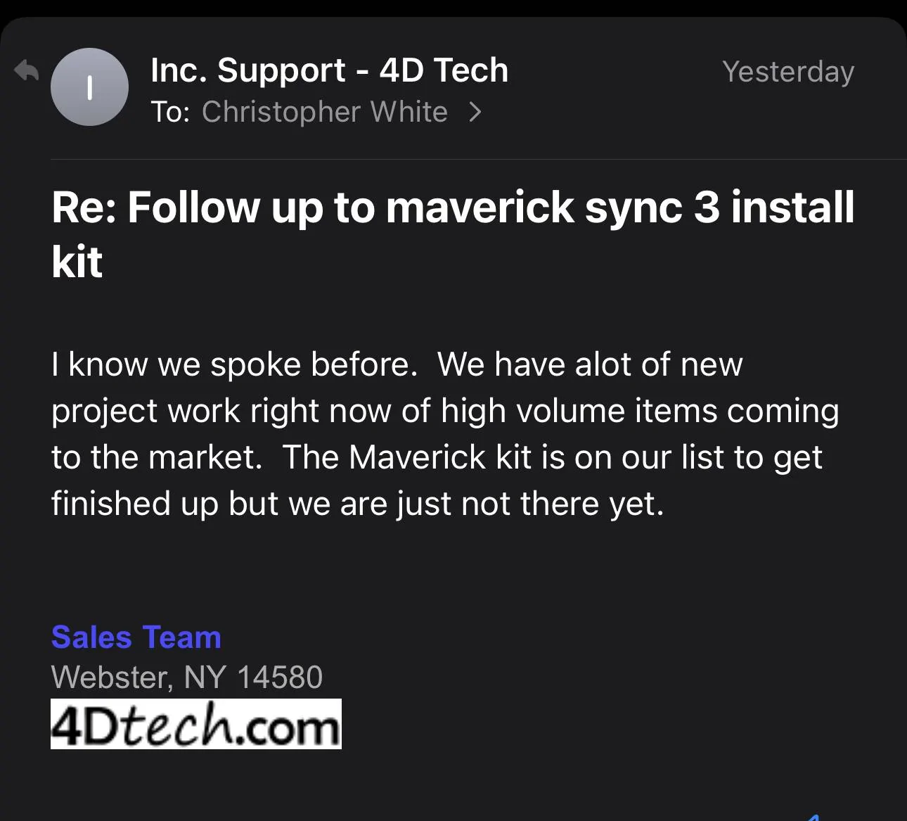 Ford Maverick Does anyone sell a sync 3 APIM upgrade? 4E22DCFD-0682-4D09-A0CD-92EBB0EAB1B9