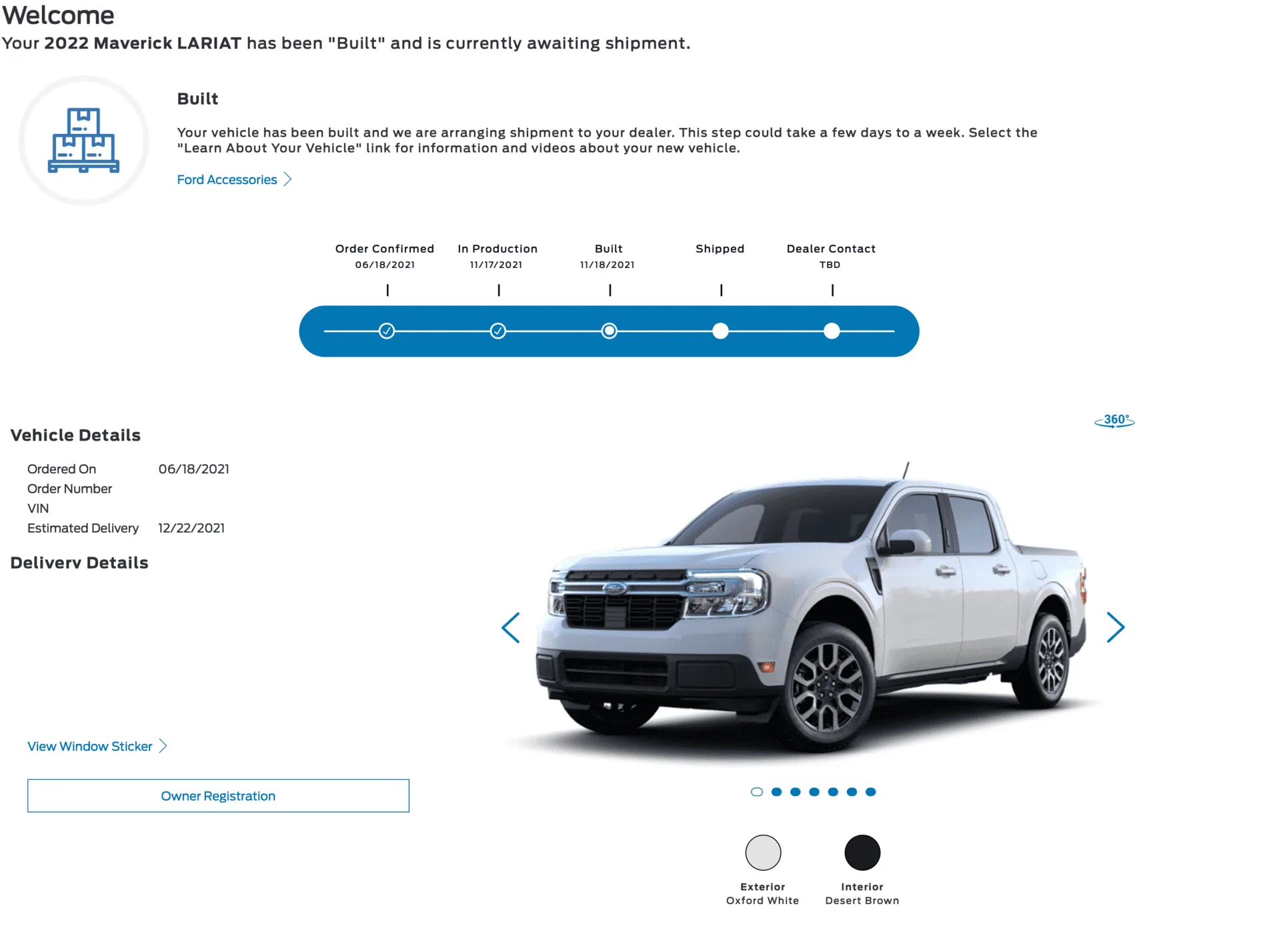 Ford Maverick Lariat EB Production Date Delayed for the 2nd Time Screen Shot 2021-11-20 at 11.03.11