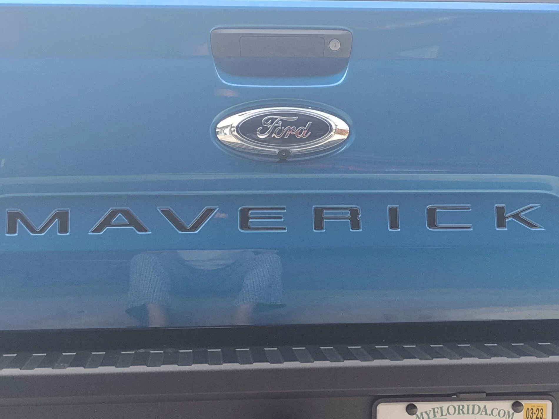 Ford Maverick Tailgate lettering IMG_20211114_104950222